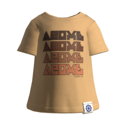 Tan Retro Tee