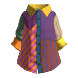 Button-Clown Shirt
